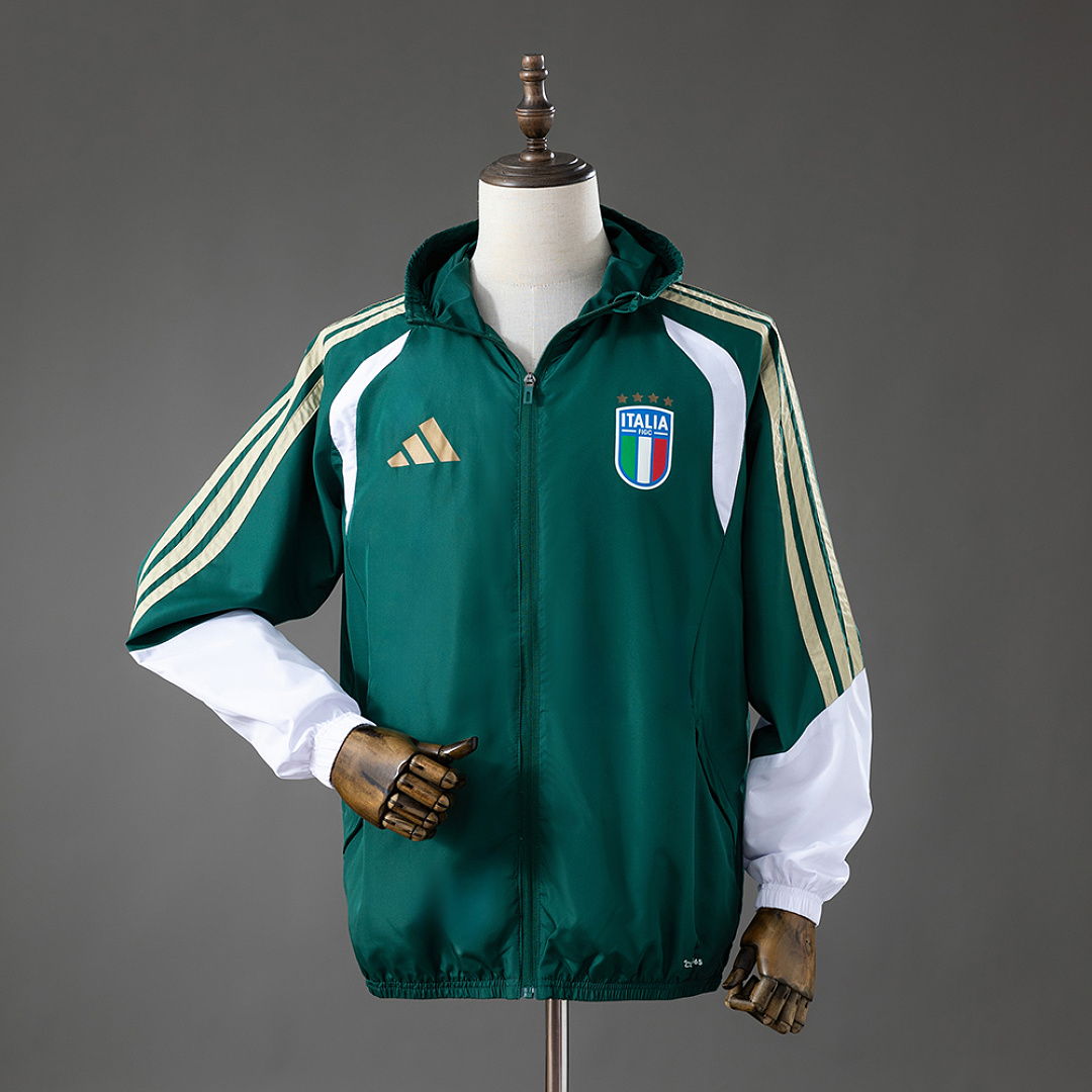 Italy 2026 All Weather Jacket Windbreaker - Green S-XXL 3