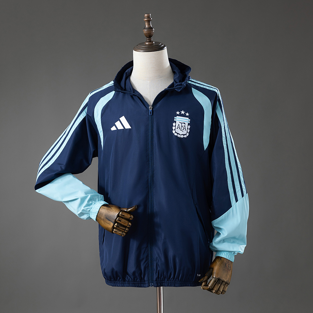 Argentina 2026 All Weather Jacket Windbreaker - Blue S-XXL 3