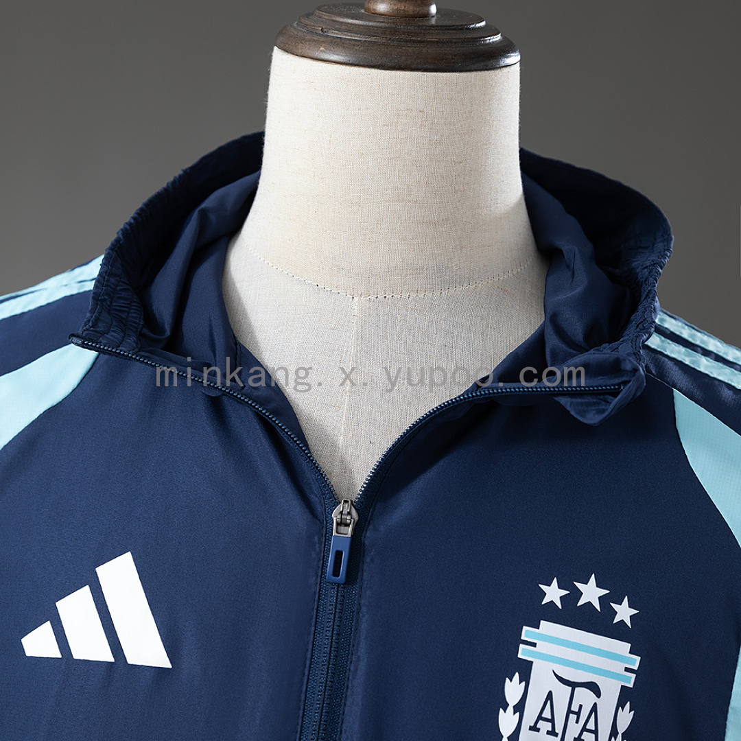 Argentina 2026 All Weather Jacket Windbreaker - Blue S-XXL 9