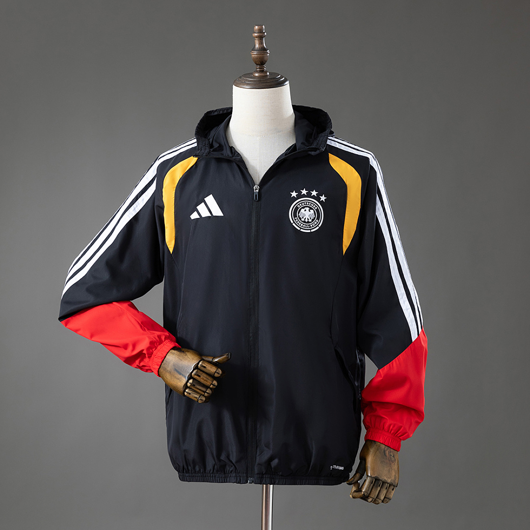 Germany 2026 All Weather Jacket Windbreaker - Black S-XXL 3