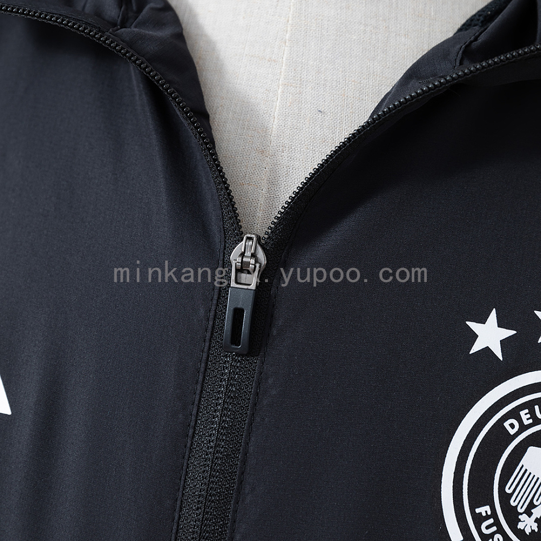Germany 2026 All Weather Jacket Windbreaker - Black S-XXL 9