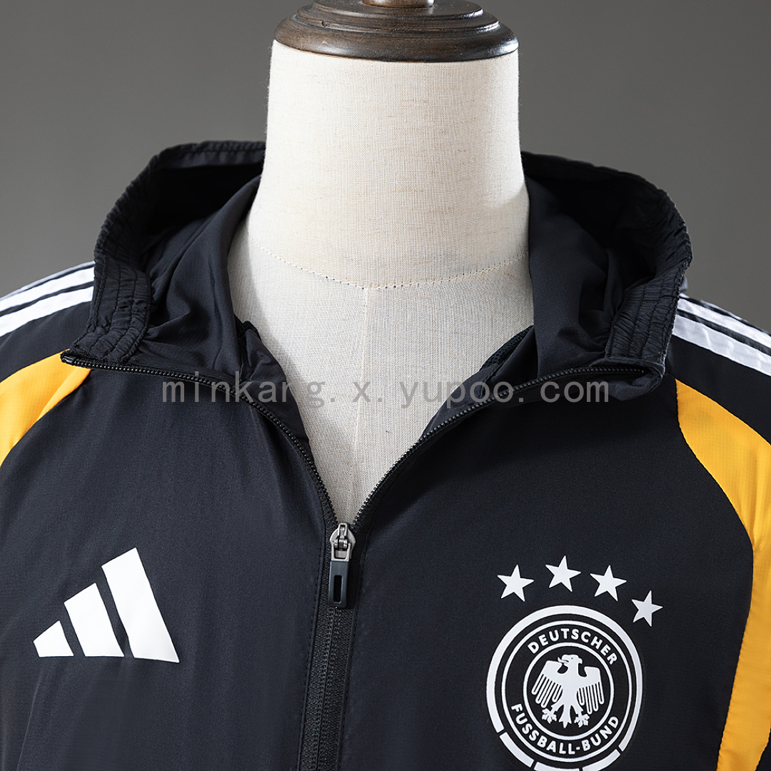 Germany 2026 All Weather Jacket Windbreaker - Black S-XXL 10