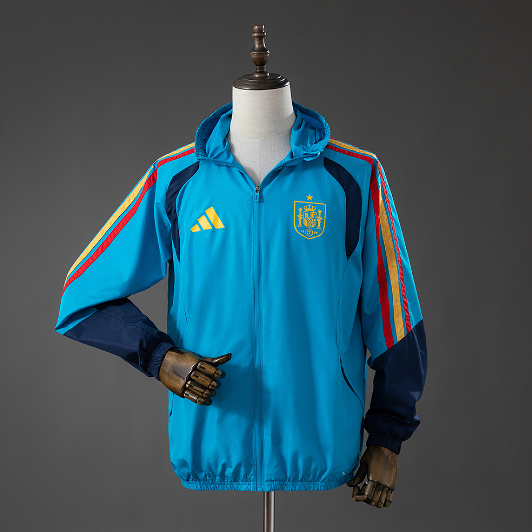 Spain 2026 All Weather Jacket Windbreaker - Blue S-XXL 3