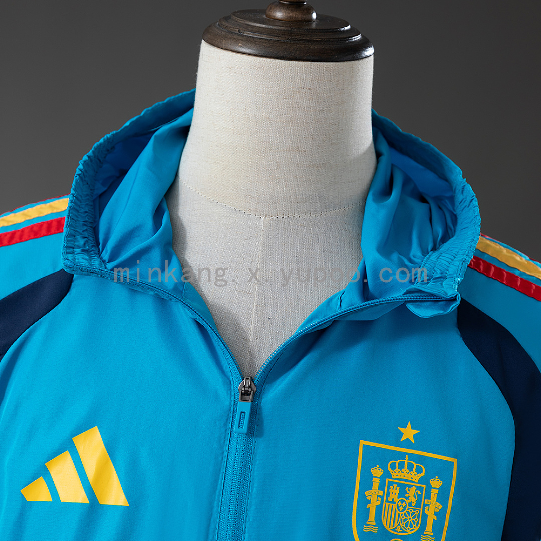 Spain 2026 All Weather Jacket Windbreaker - Blue S-XXL 9