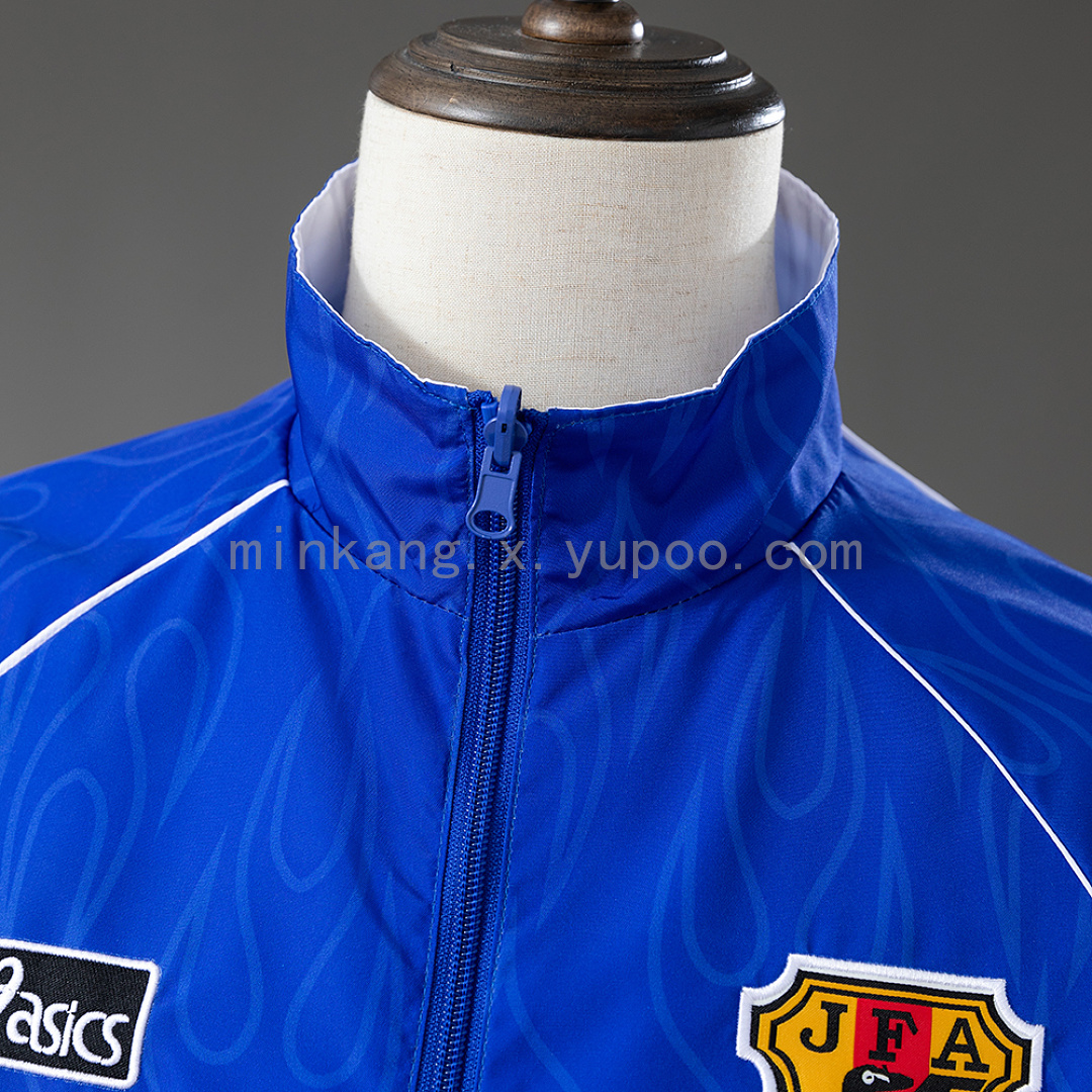 Japan 1998 Reversible Anthem Jacket Retro Windbreaker S-3XL 11
