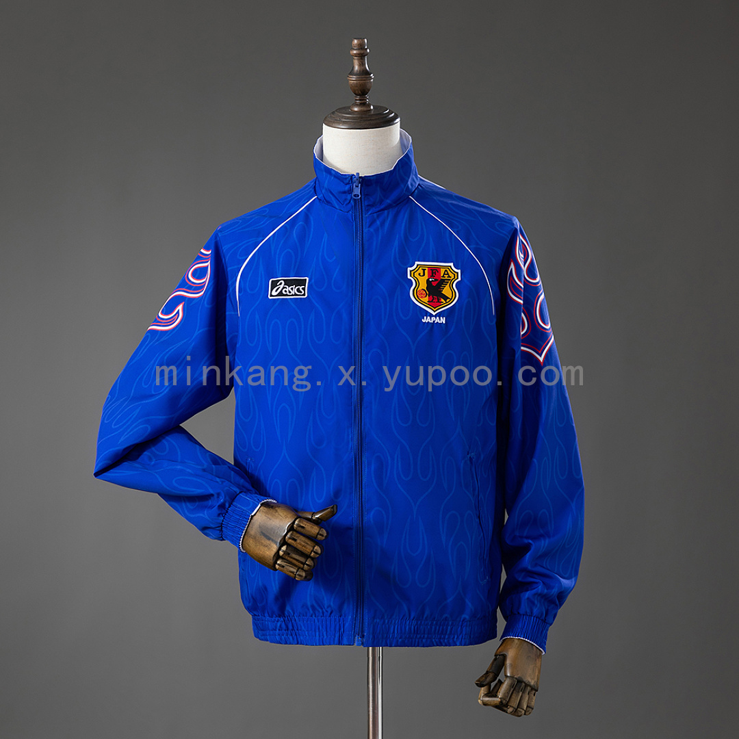 Japan 1998 Reversible Anthem Jacket Retro Windbreaker S-3XL 12