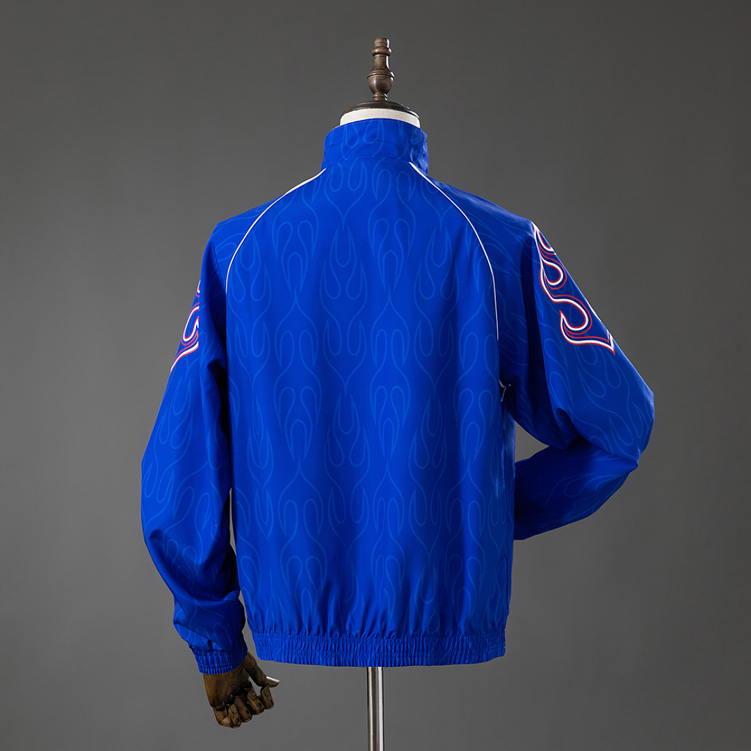 Japan 1998 Reversible Anthem Jacket Retro Windbreaker S-3XL 4