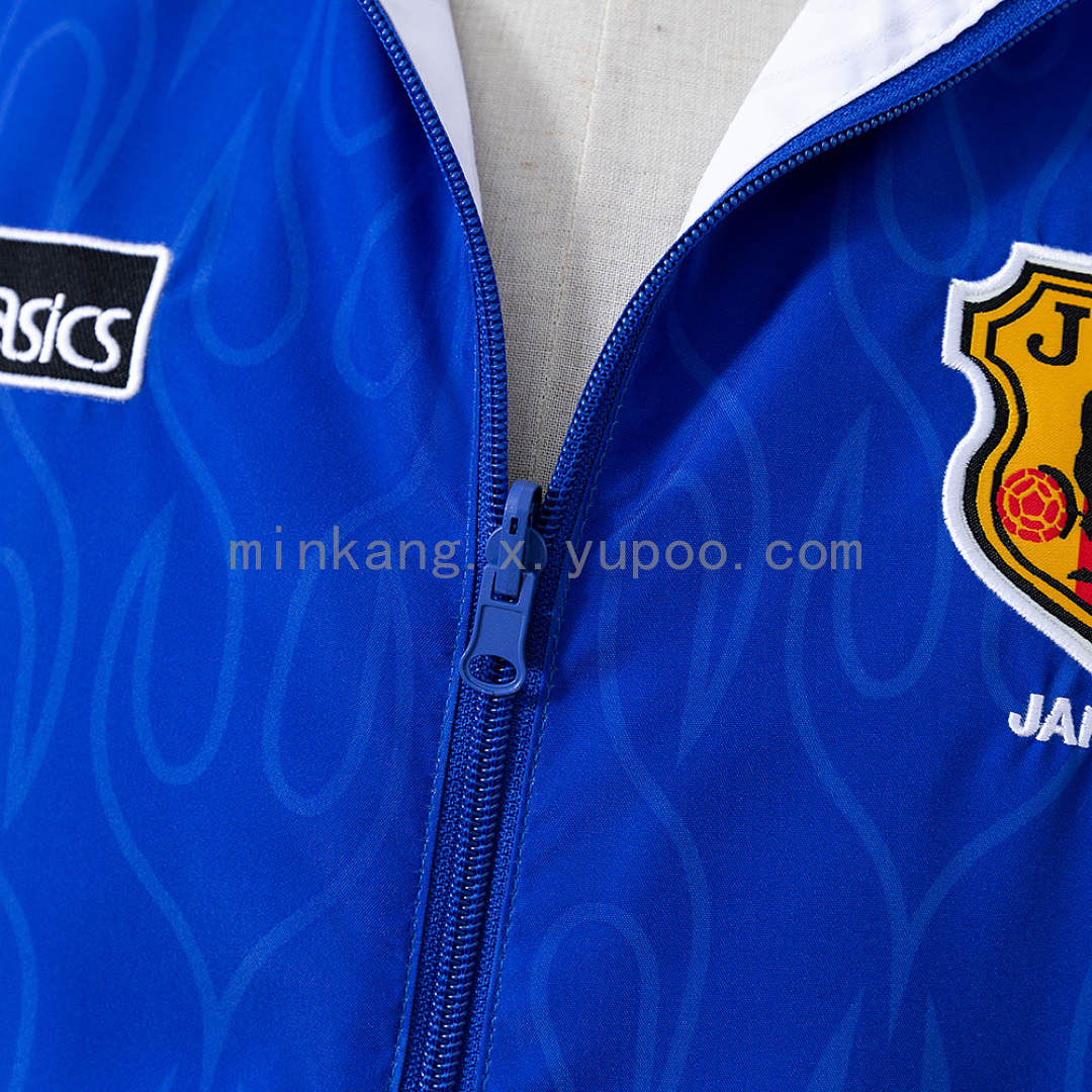 Japan 1998 Reversible Anthem Jacket Retro Windbreaker S-3XL 8