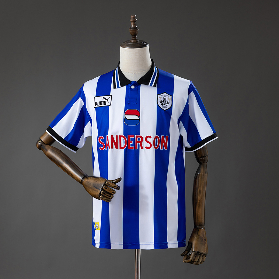 Sheffield Wednesday 1998 Home Retro Jersey S-XXL 3