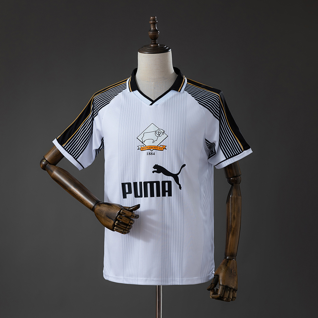 Derby County 95/96 Home Retro Jersey S-4XL 3