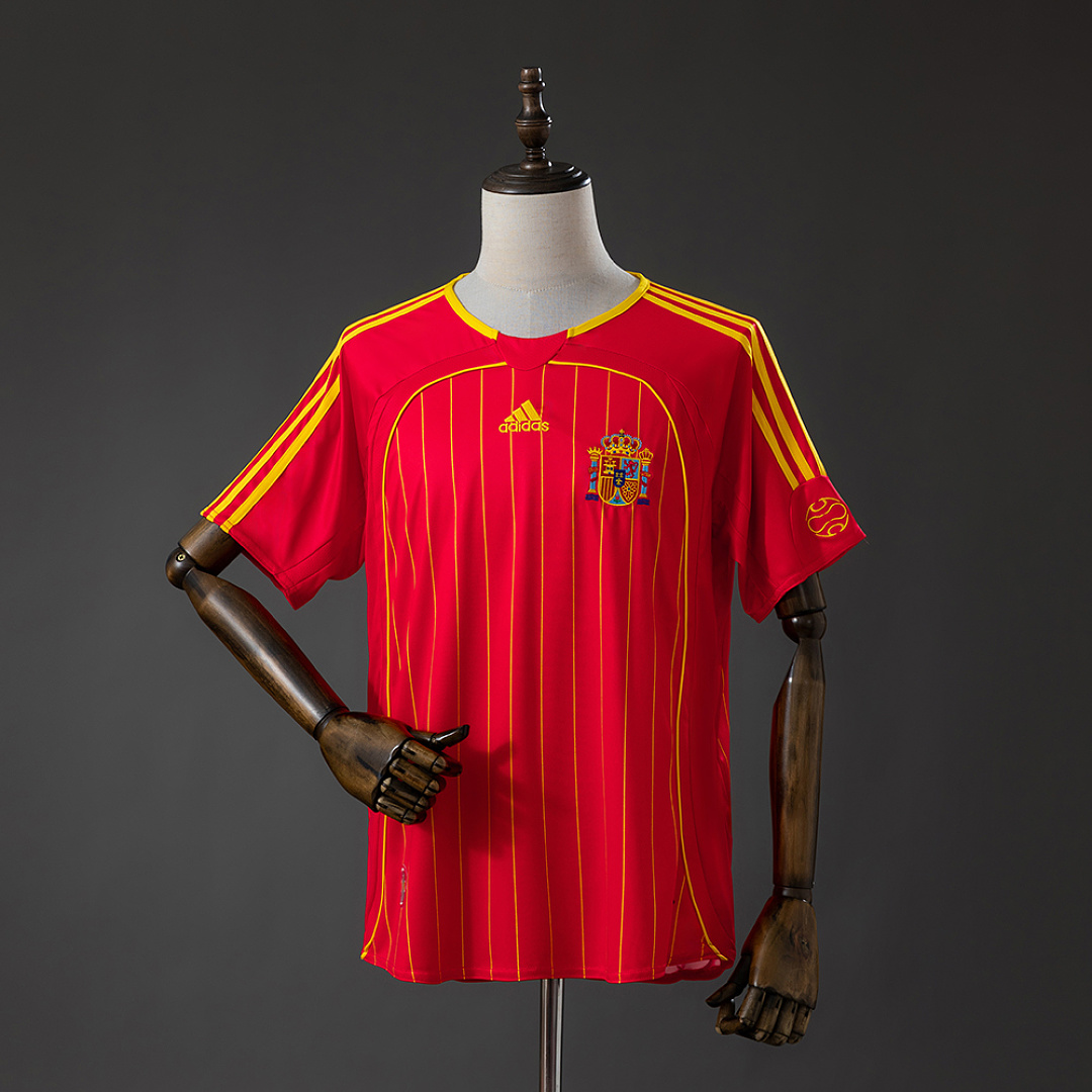Spain 2006 Home Retro Jersey S-XXL 3