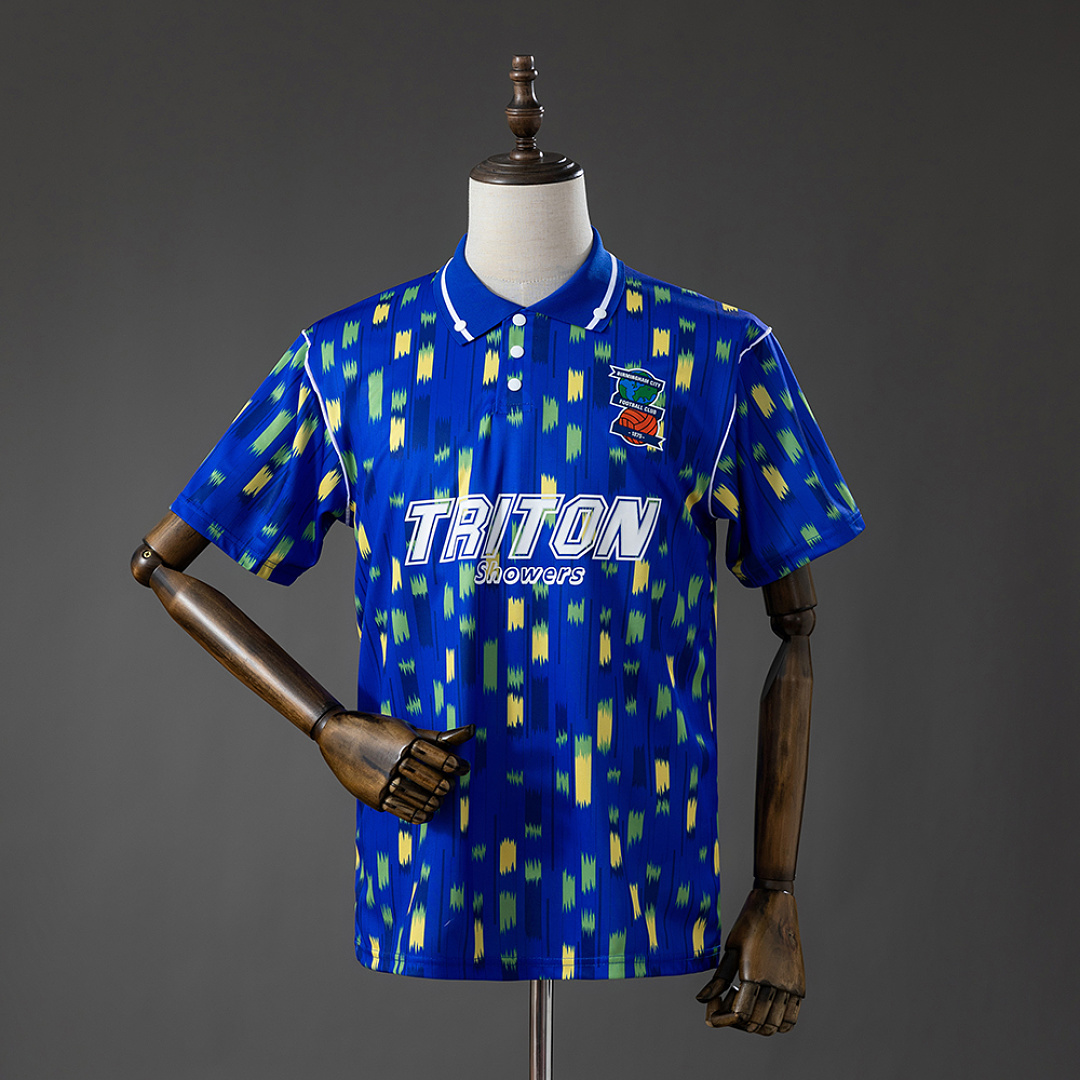 Birmingham 92/93 Blue Retro Jersey S-4XL 3
