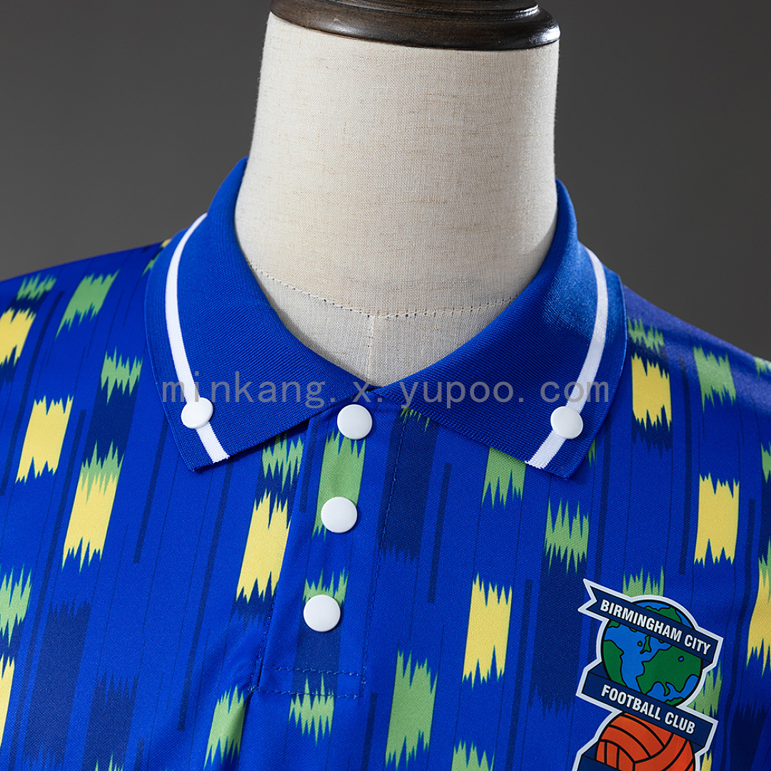 Birmingham 92/93 Blue Retro Jersey S-4XL 6
