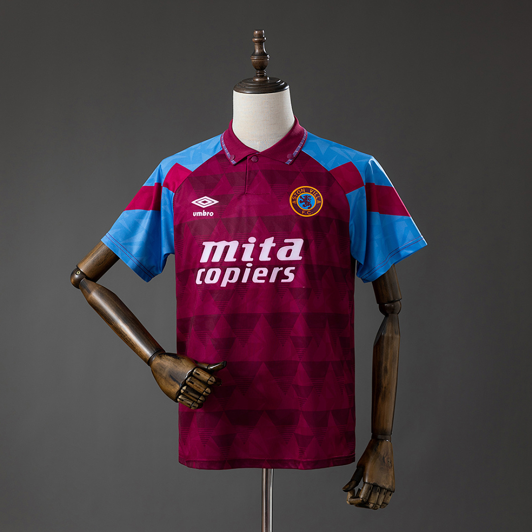Aston Villa 1998 Home Stadium Retro Jersey S-XXL 3