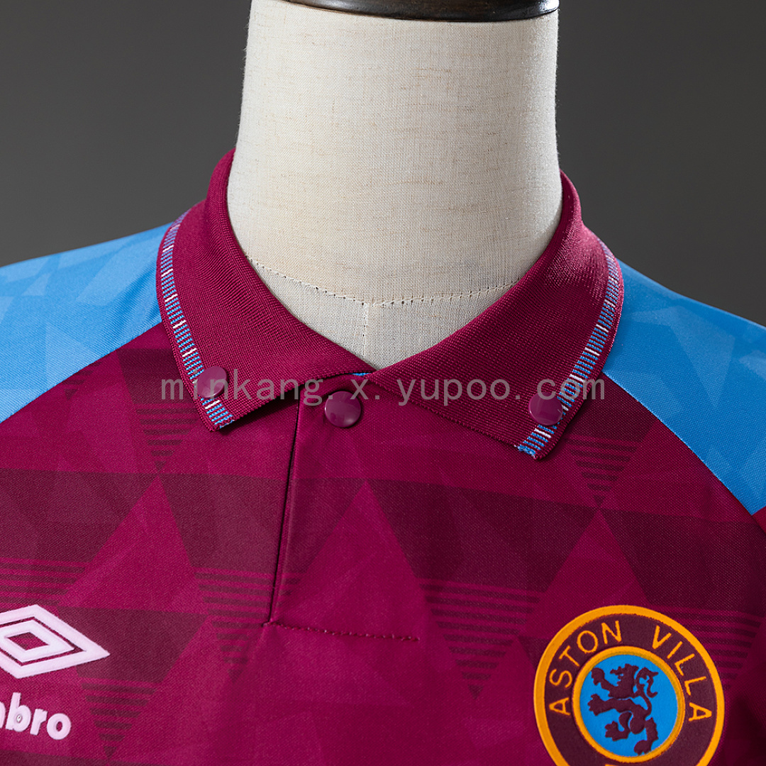 Aston Villa 1998 Home Stadium Retro Jersey S-XXL 7