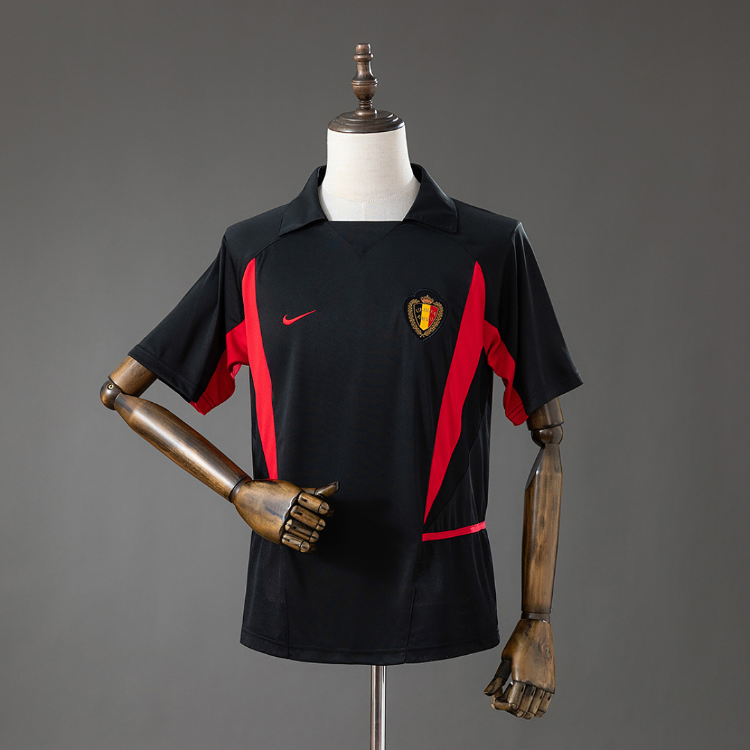 Belgium 2002 Away Retro Jersey S-XXL 2
