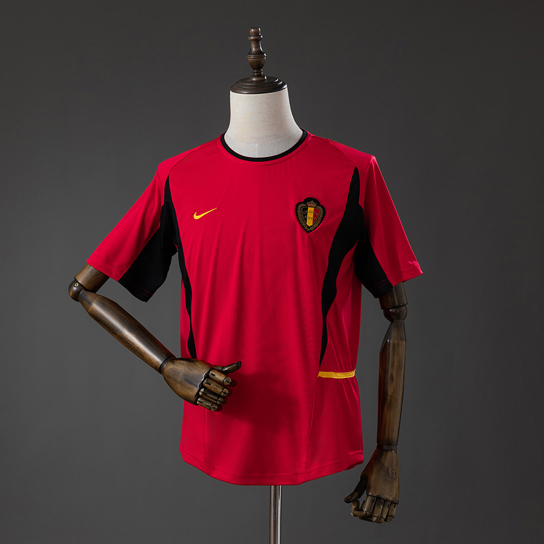 Belgium 2002 Home Retro Jersey S-XXL 7