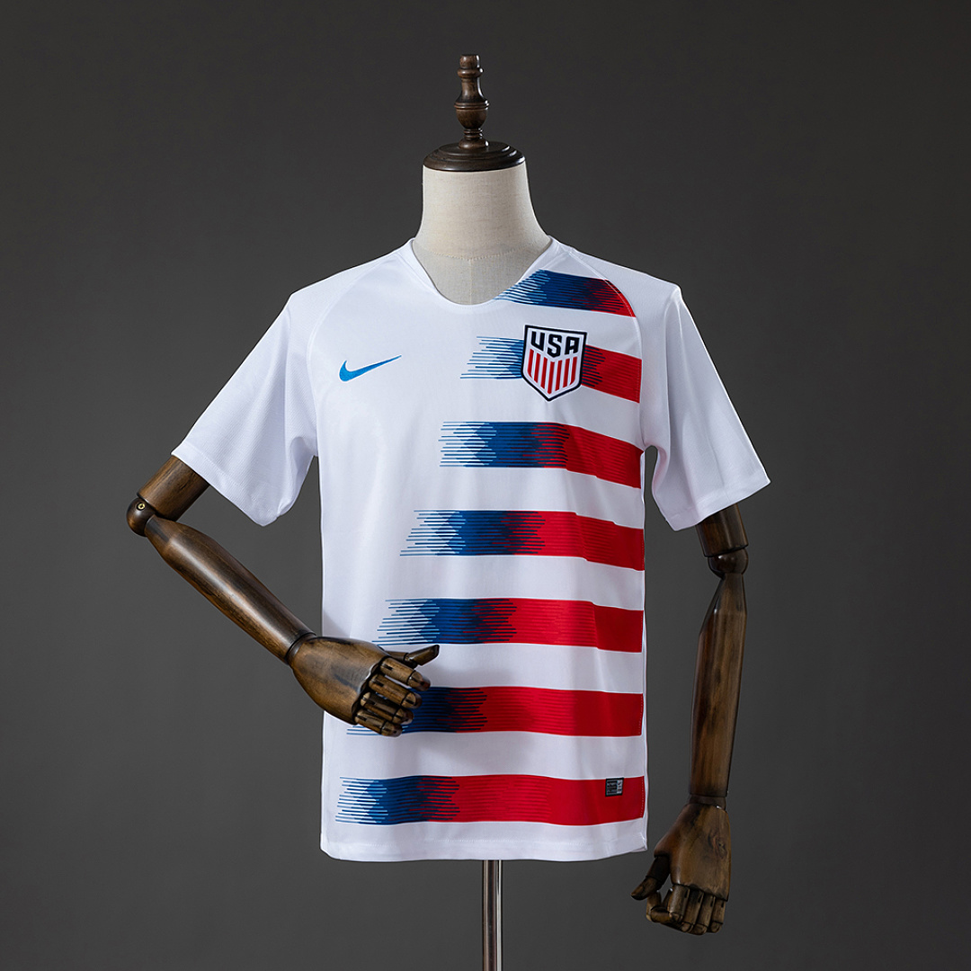USA 2018 Home Retro Jersey S-XXL 8