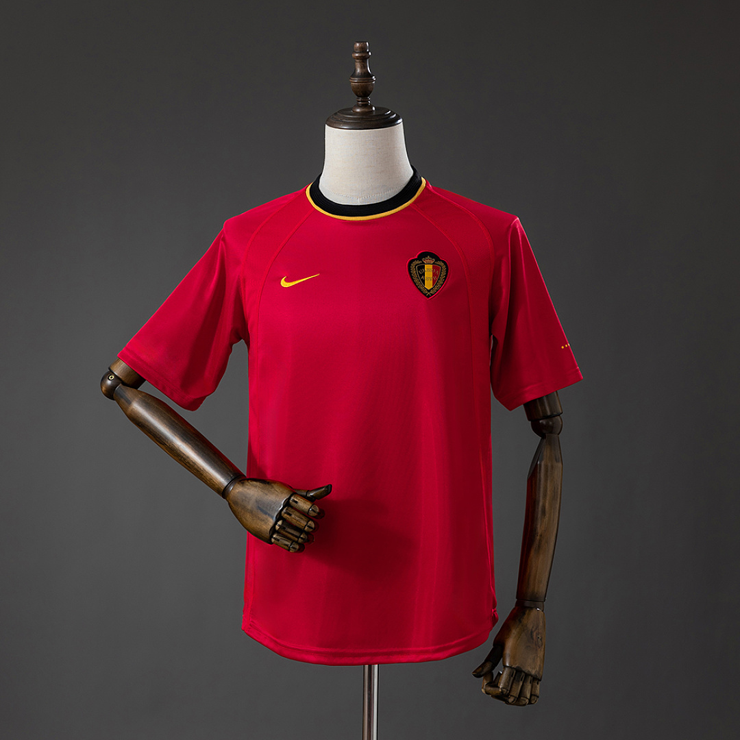 Belgium 2000 Home Retro Jersey S-XXL 8