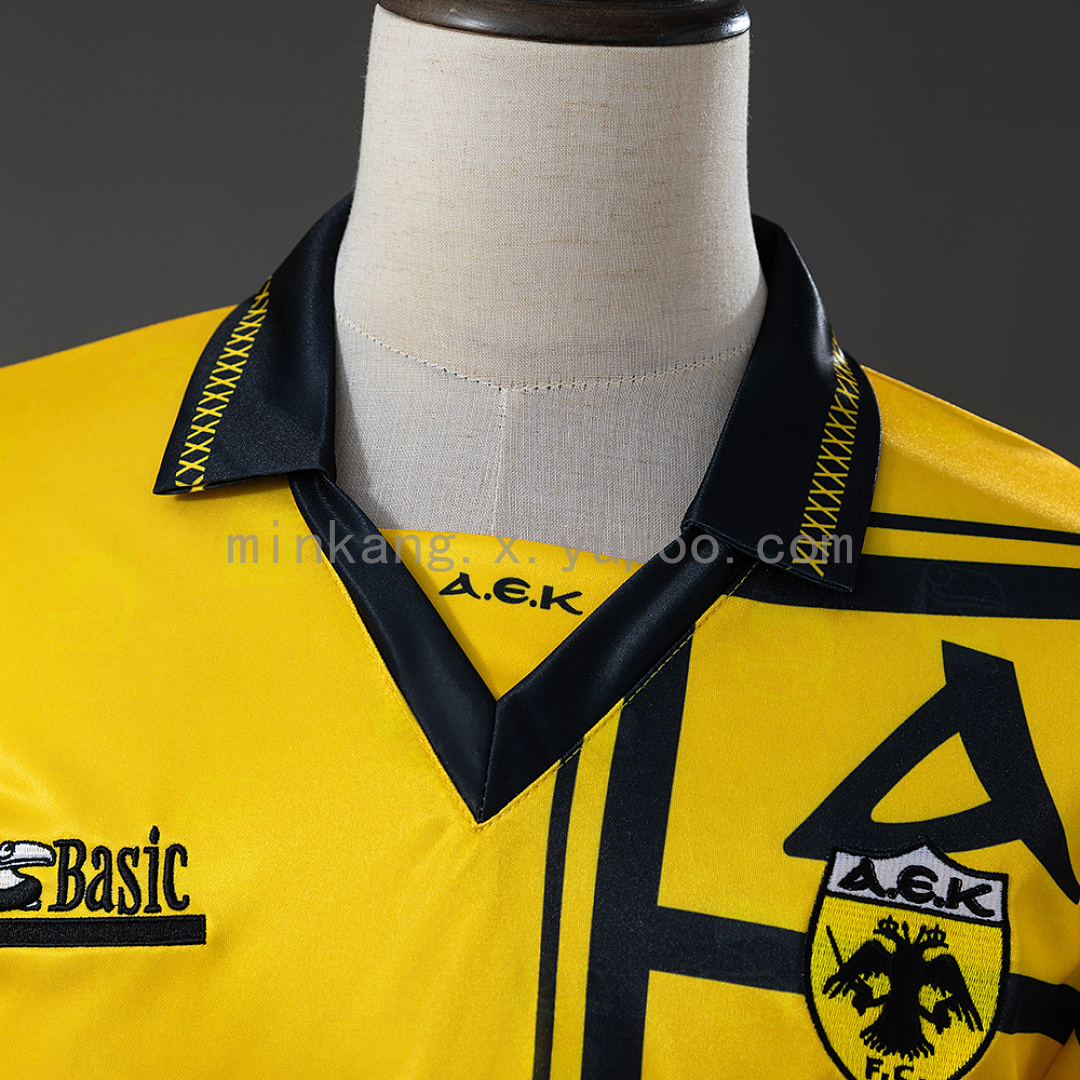 AEK Athens 93/94 Home Retro Jersey S-XXL 7