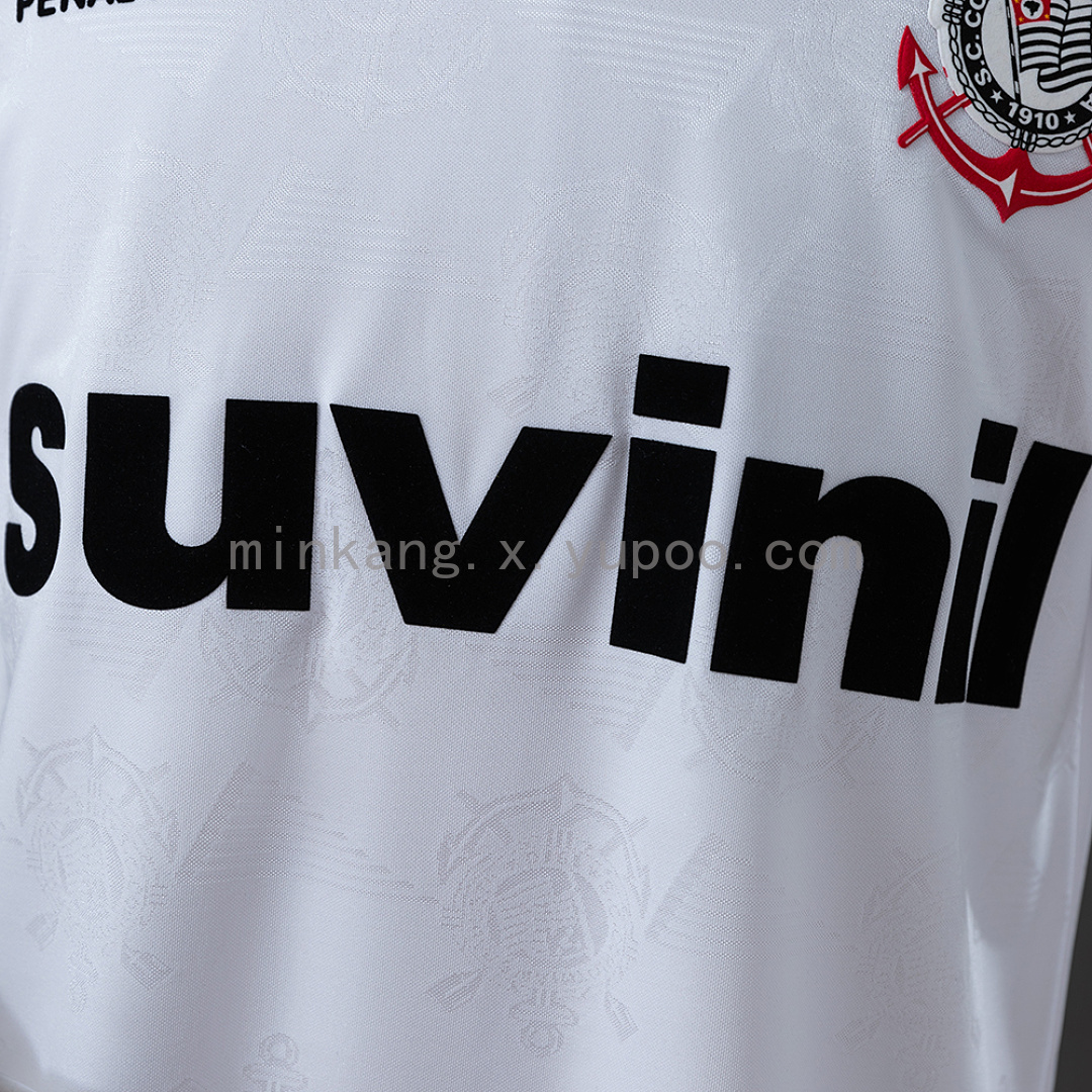 Corinthians 95/96 Home Retro Jersey S-XXL 6