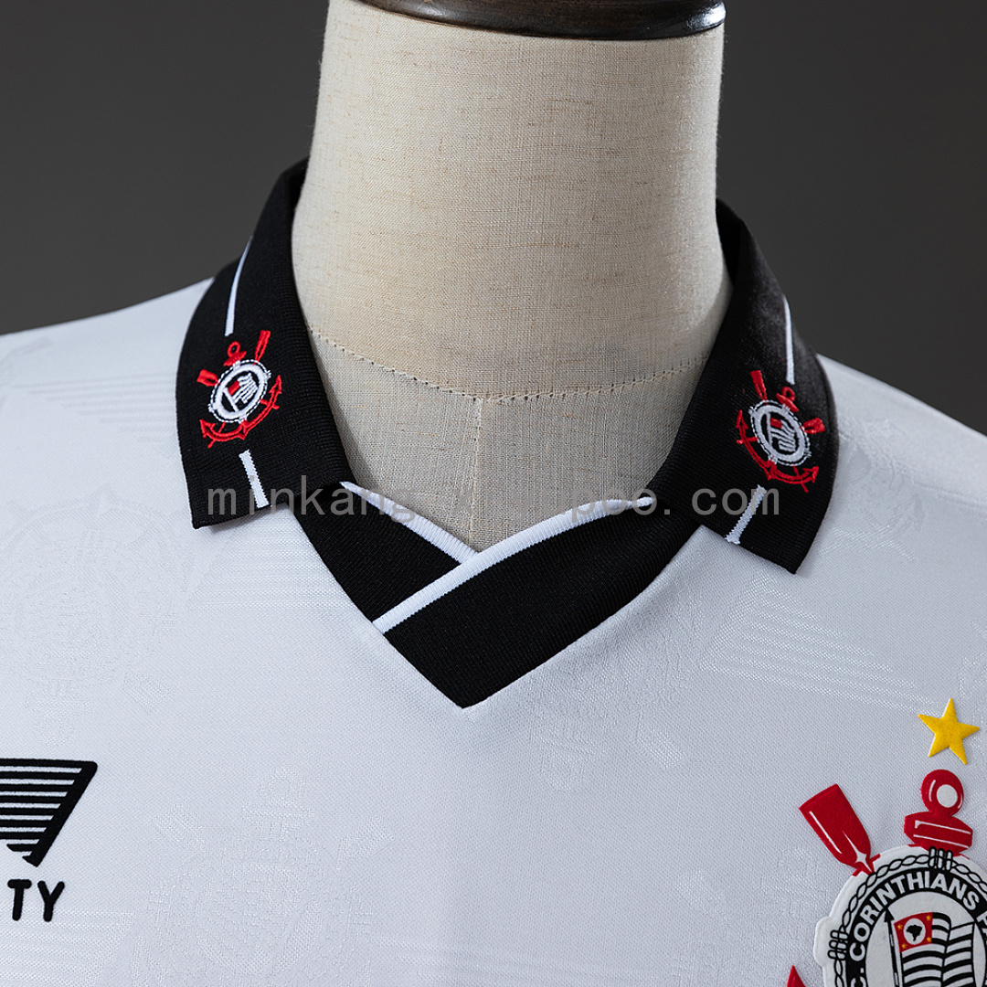 Corinthians 95/96 Home Retro Jersey S-XXL 7