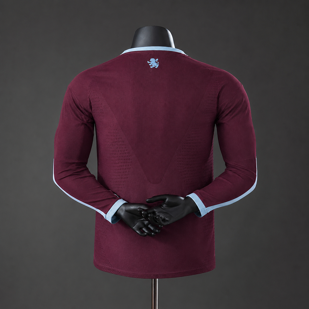 Aston Villa 26/27 Home Player Version Long Sleeve Jersey S-3XL 2