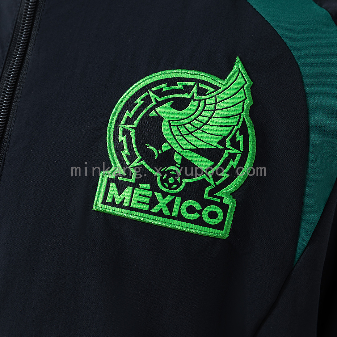 Mexico 2026 All Weather Jacket Windbreaker - Black S-XXL 5