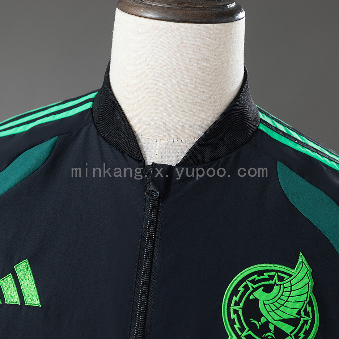 Mexico 2026 All Weather Jacket Windbreaker - Black S-XXL 6