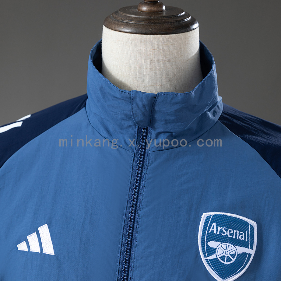 Arsenal 2026 Tiro Competition Presentation All Weather Jacket Windbreaker S-XXL 7