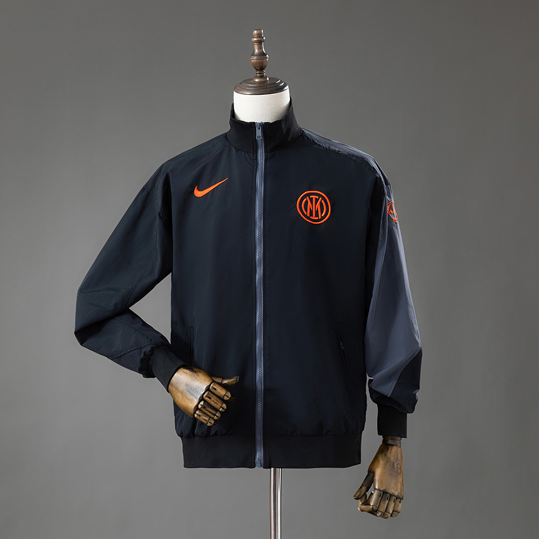 Inter Milan 25/26 Third Windbreaker Black S-XXL 2