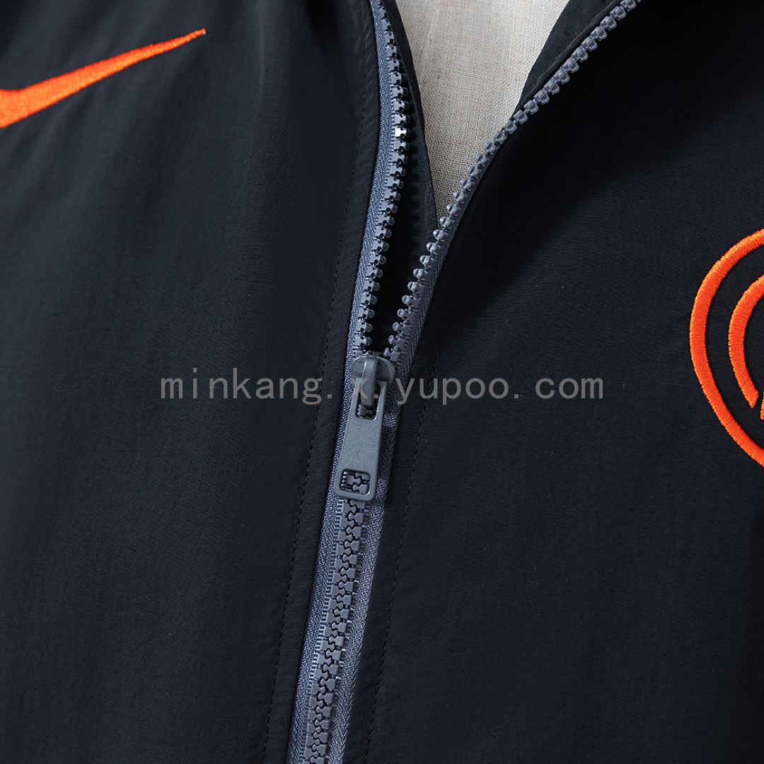 Inter Milan 25/26 Third Windbreaker Black S-XXL 4