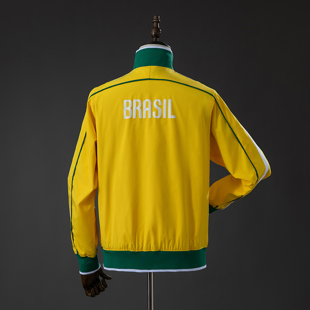 Brazil Sportswear Jacket Coat Windbreaker S-XXL 2