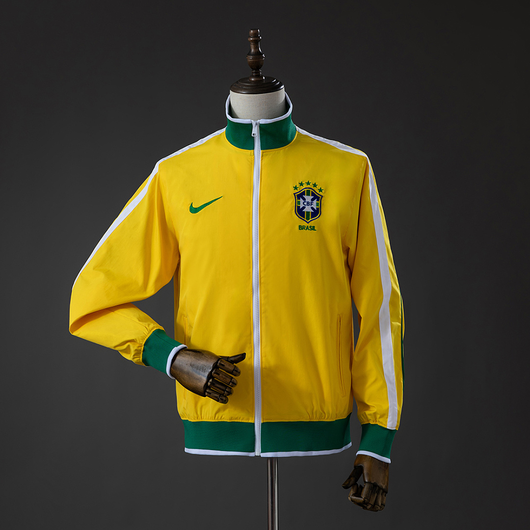 Brazil Sportswear Jacket Coat Windbreaker S-XXL 3