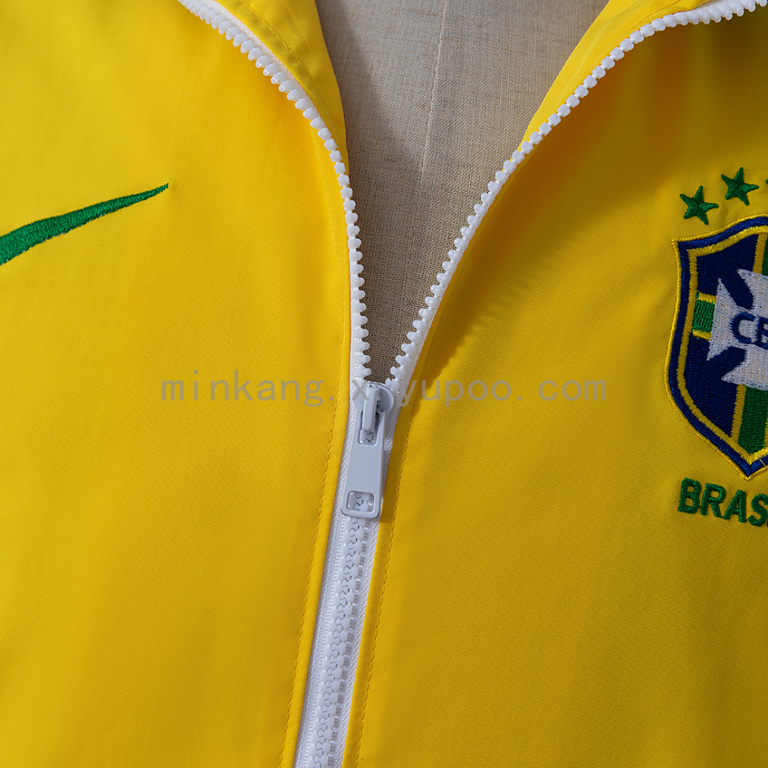 Brazil Sportswear Jacket Coat Windbreaker S-XXL 4