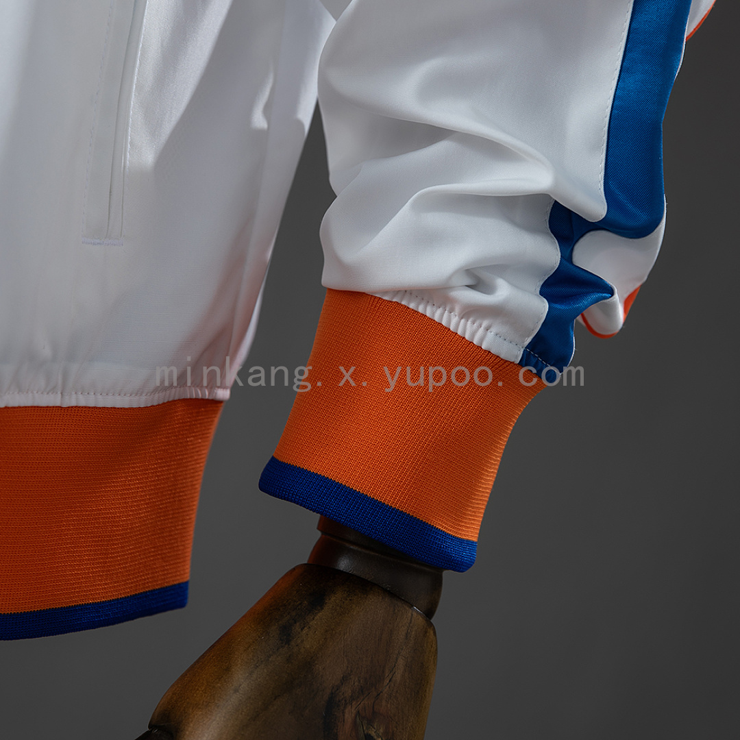 Netherlands 10/11 Retro Windbreaker White S-XXL 9