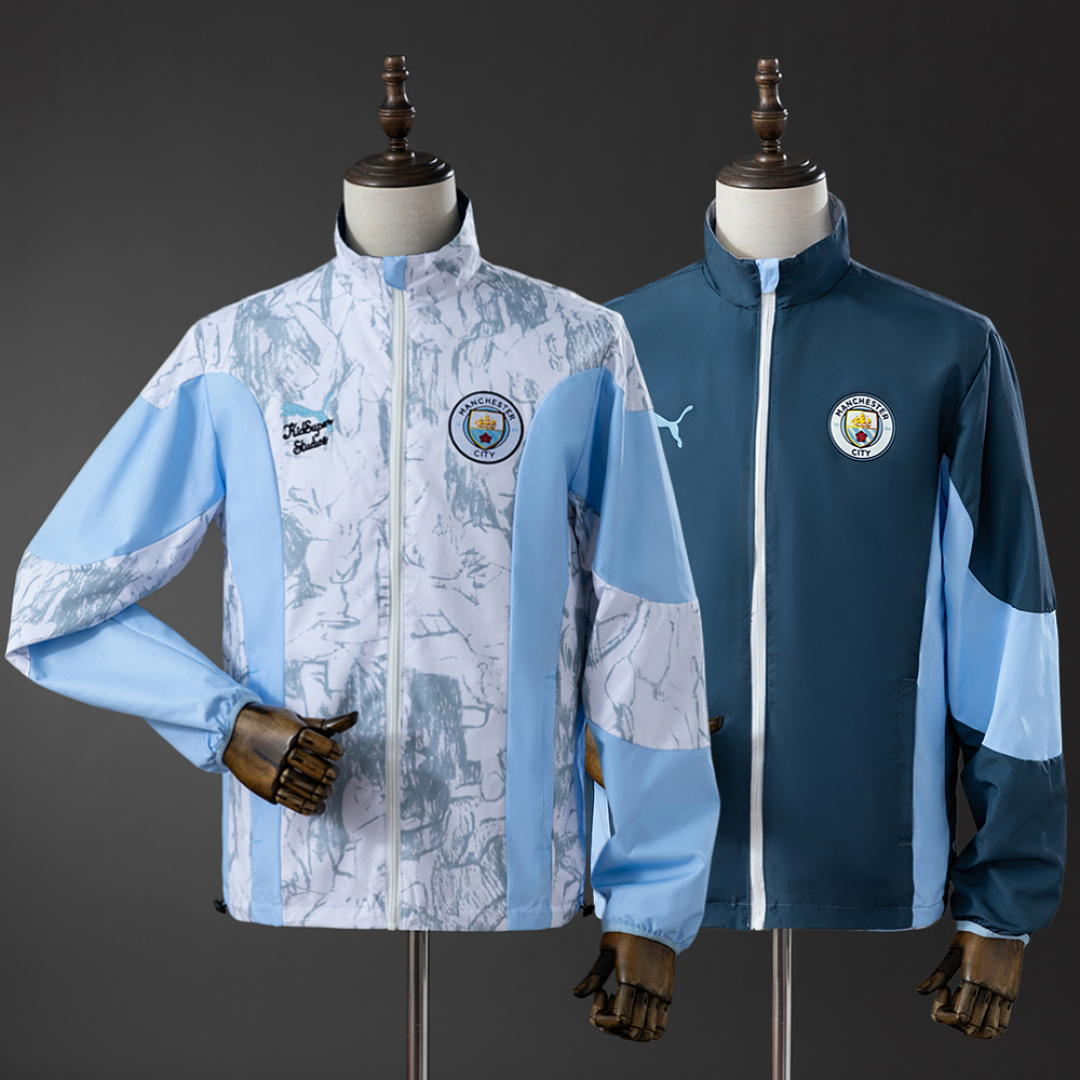 Manchester City x Kidsuper 2026 Reversible Anthem All Weather Jacket Windbreaker S-3XL 5