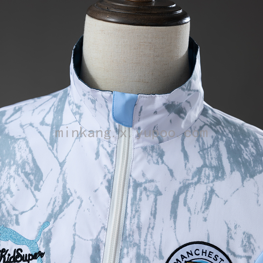 Manchester City x Kidsuper 2026 Reversible Anthem All Weather Jacket Windbreaker S-3XL 8