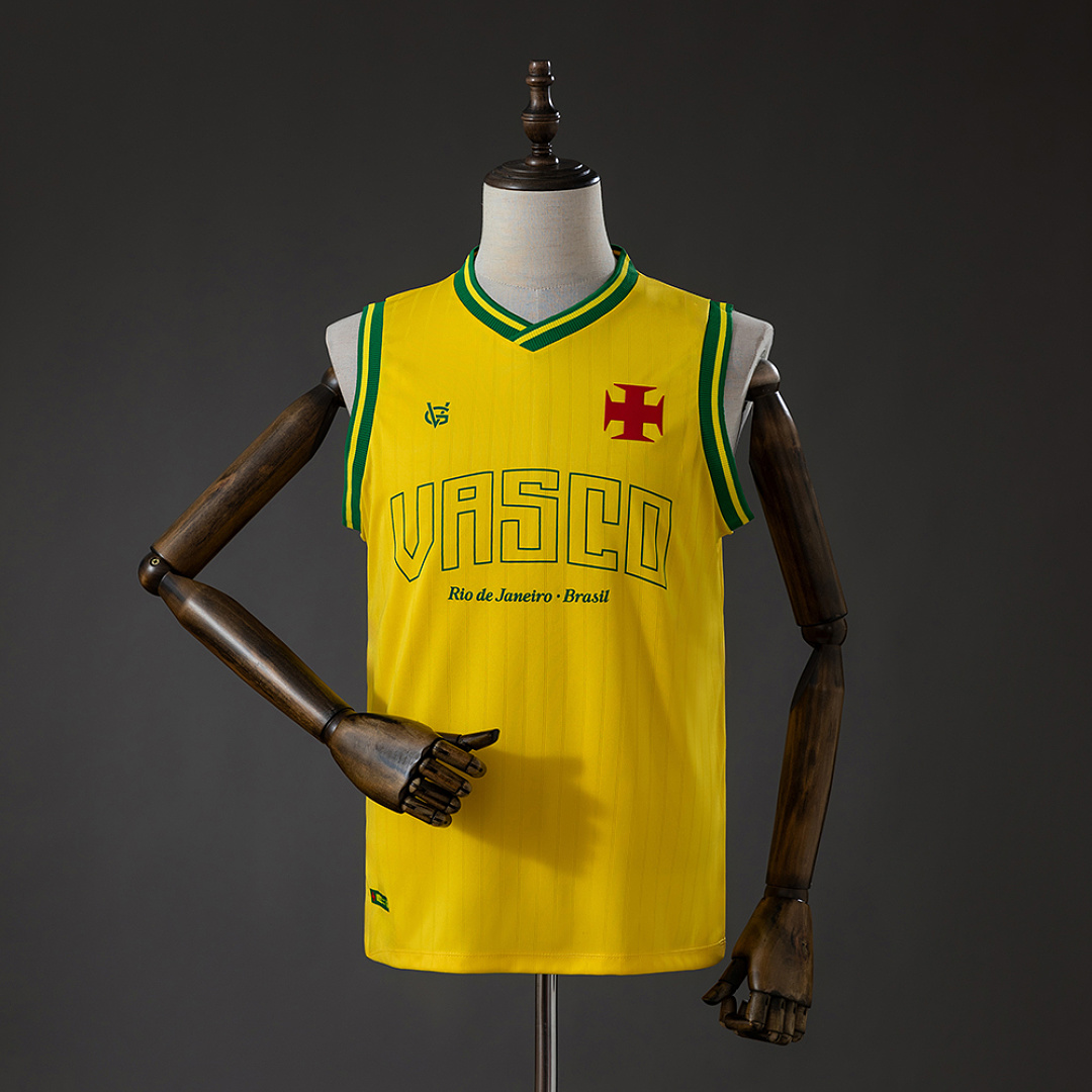 Regata Vasco da Gama 2026 Brasil Canaria da Colina Masculina Vest S-4XL 3