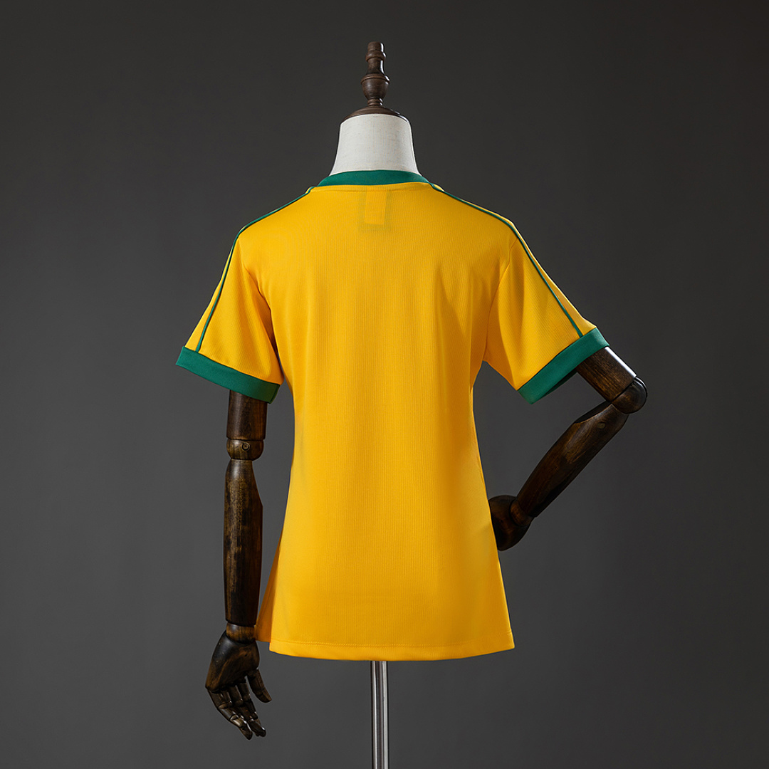 Flamengo 26/27 Zico Signature World Cup Version Yellow Womens Jersey S-XXL 2