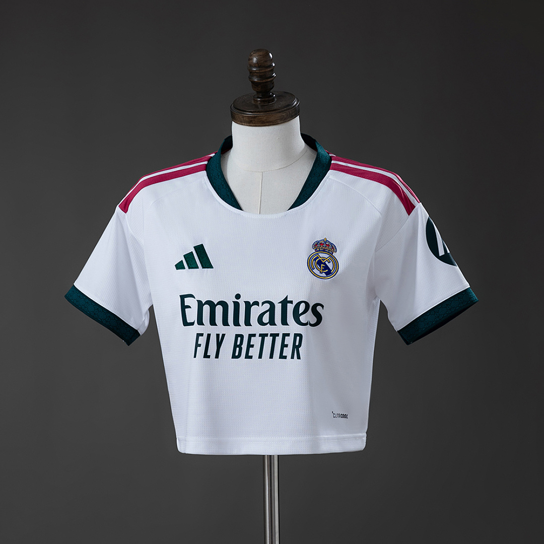 Real Madrid 26/27 Home Women's Crop Jersey S-XXL 2