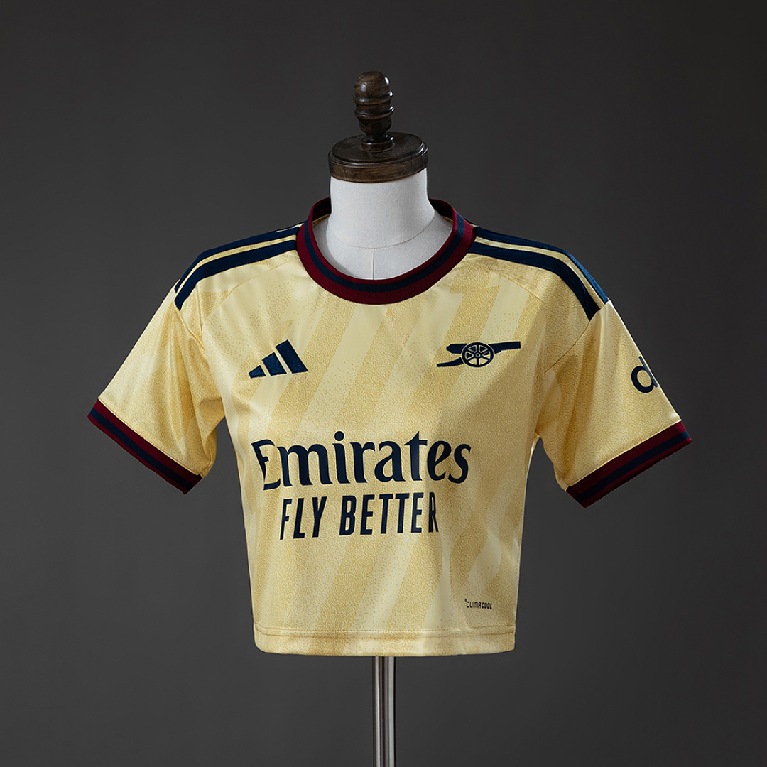 Arsenal 26/27 Third Away Women's Crop Jersey S-XXL 2