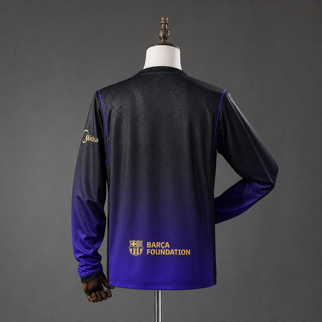 Barcelona x Kobe Bryant 26/27 Away Long Sleeved Jersey S-5XL 2