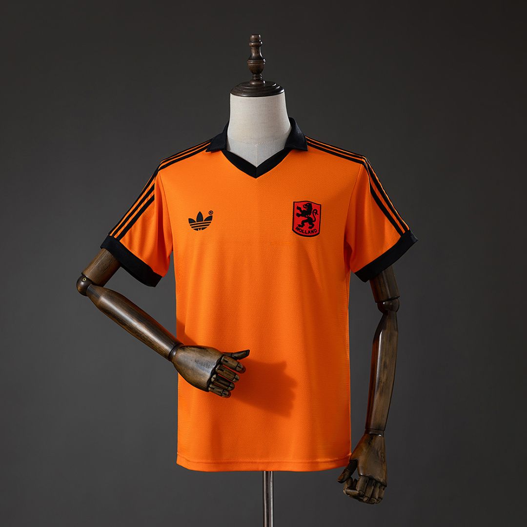 Netherlands 1980 Home Retro Jersey S-XXL 2