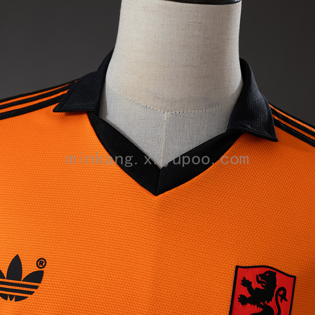 Netherlands 1980 Home Retro Jersey S-XXL 6