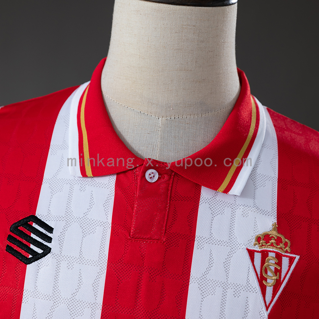 Sporting de Gijon 26/27 Home Jersey S-4XL 7