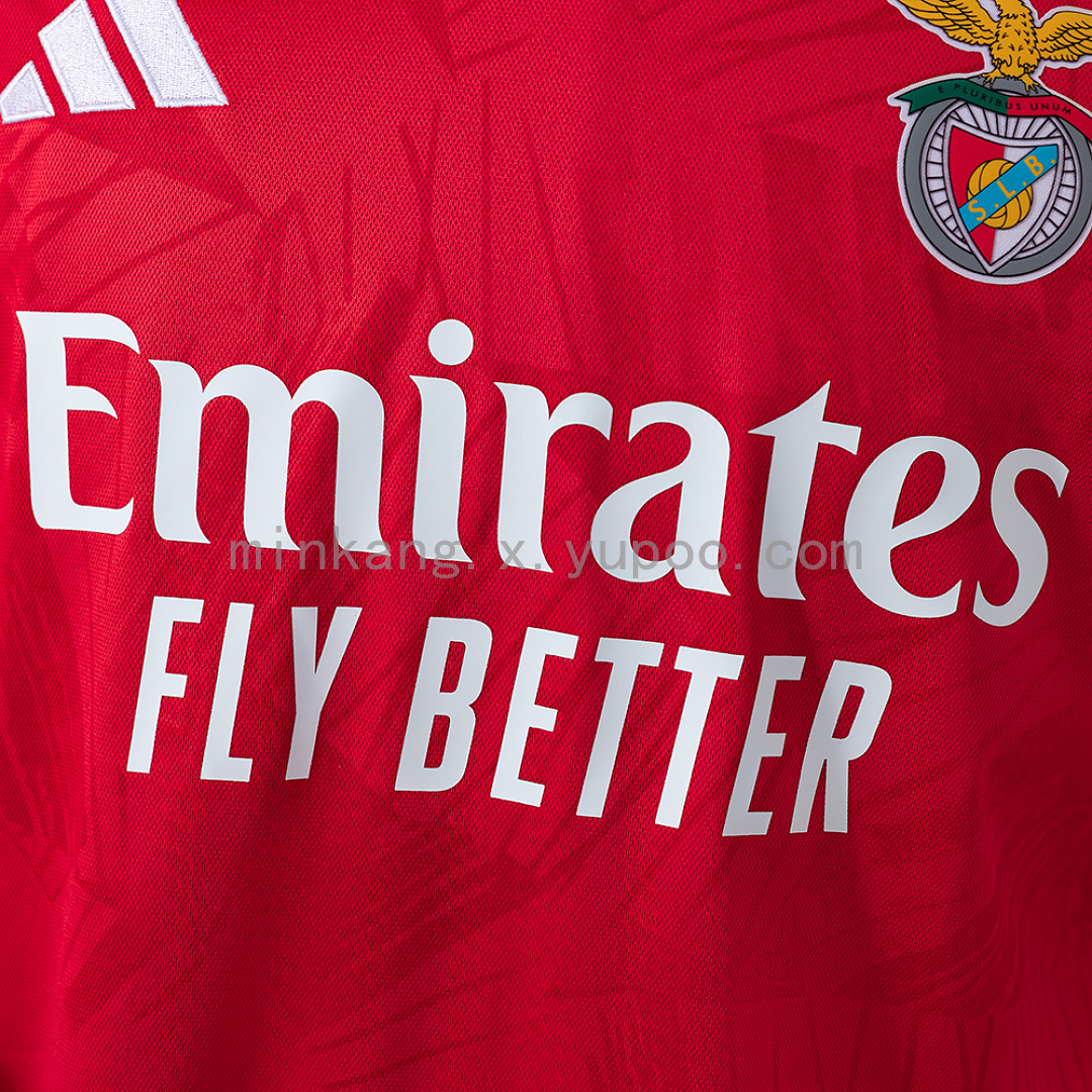 Benfica 26/27 Home Long Sleeved Jersey S-4XL 6