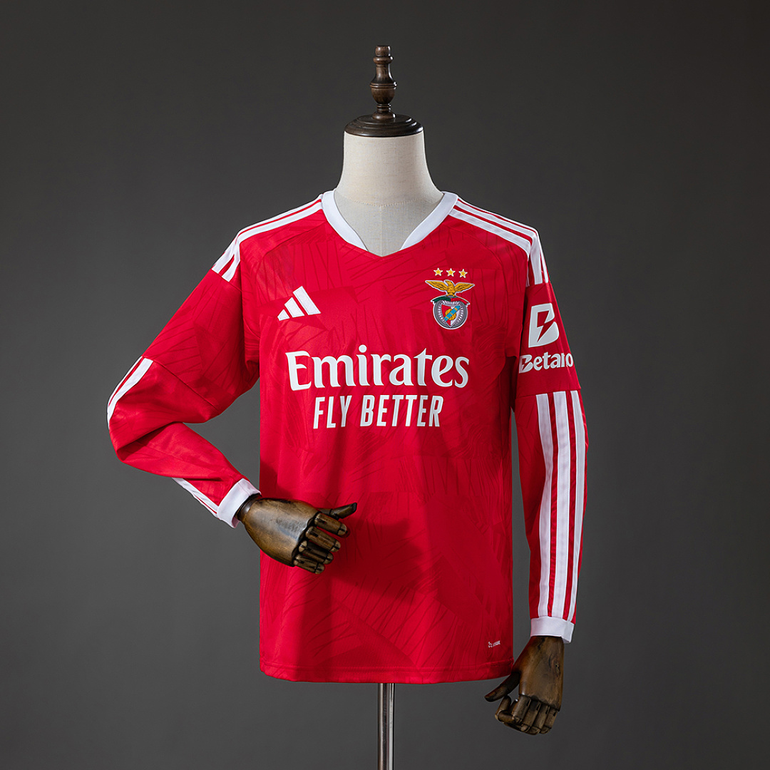 Benfica 26/27 Home Long Sleeved Jersey S-4XL