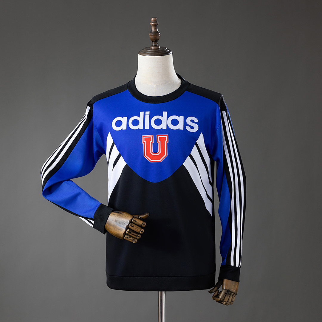 Universidad de Chile Classic Long Sleeve Graphic Sweatshirt - Blue S-XXL 2