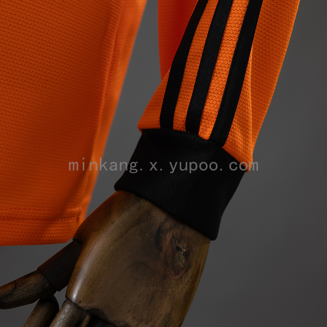 Netherlands 1980 Home Retro Long Sleeved Jersey S-XXL 7